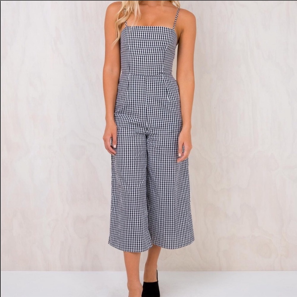 Princess Polly Gingham Jumpsuit